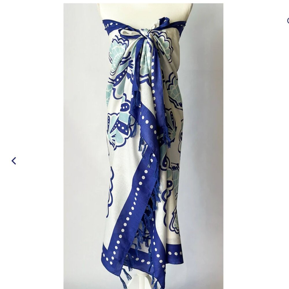 NWOT Lilibridge - The Bahamas Wrap, Shell Fiesta
